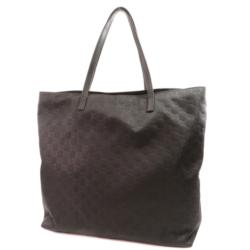 Gucci GG bag tote Shoulder leather Black